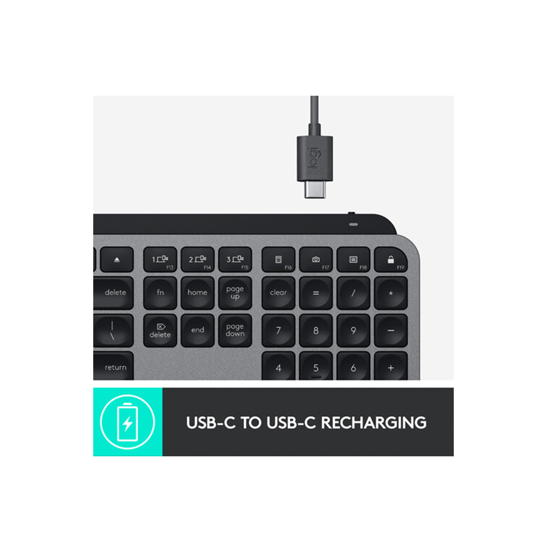 Logitech MX Keys Wireless Keyboard for Mac in Qatar Logitech MX Keys Wireless Keyboard for Mac in Qatar